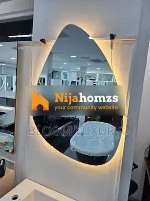 Soft Touch Shapeless LED Mirror 3 Color Light