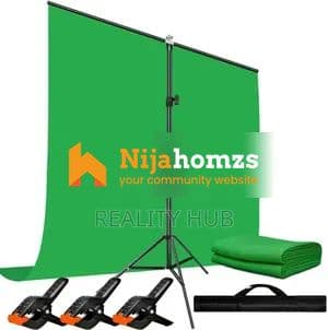 Green Screen Background With T Stand 10x10ft